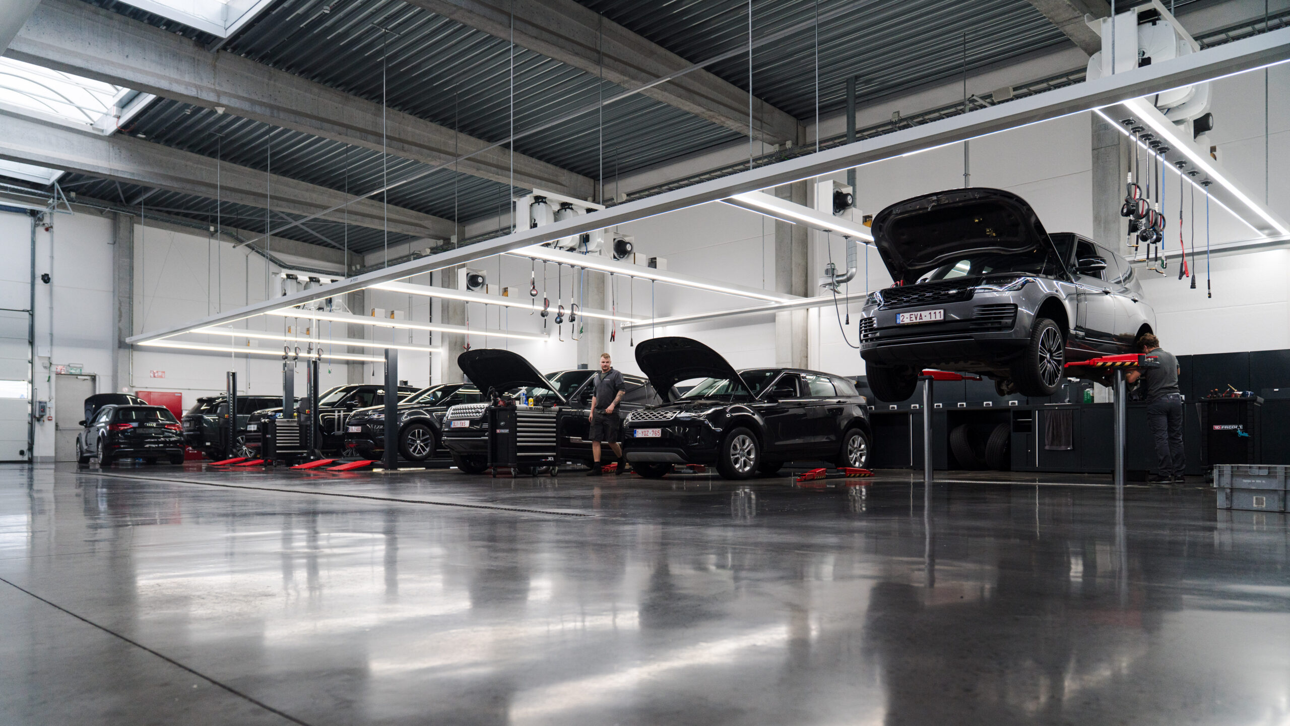 Werkplaats Jaguar Land Rover Dejonckheere Kortrijk
